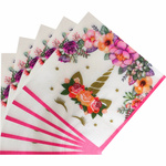 Papírové ubrousky Happy Birthday (20 ks).)