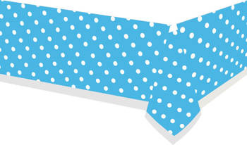 Plastový ubrus Blue Dots (108*180cm)