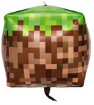 Fóliový balónek TNT Minecraft Pixels (55 cm * 55 cm)