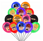 Balony gumowe z nadrukiem ROBLOX (14 szt.)