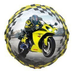 Fóliový motorový balónek 18" (45 cm).)