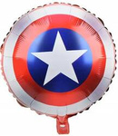 Fóliový balónek Avengers Shield 18" (45 cm).)