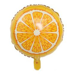 Fóliový balónek Orange 18" (45cm).)