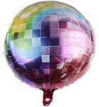 Disco Party 18" fóliový balónek (45 cm).)