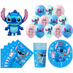 Papírové talíře Lilo & Stitch - 10 ks. | Motiv stehu a anděla