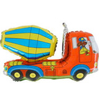 Fóliový balonek Beton Truck, Grabo 24-32 palců