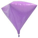 Lilac Macaron Diamond Balloon (24 palců)