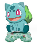 Pokémon Ivysaur stojící fóliový balónek (39cm*49cm)