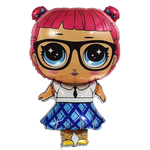 Fóliový balónek LOL Girl (49 cm * 80 cm)