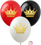 Gumové balónky s potiskem CORONA (10 ks).)