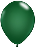 Balónky 5" (12,5 cm), tmavě zelené (100 ks)./ balení.)