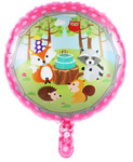 Fóliový balónek Zvířata 18" (45cm).)