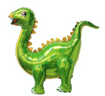 3D dinosaurus stojící fóliový balónek (60 cm)