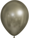 Balónky 5" chrom, šedohnědé (100 ks)./ balení.)