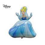 Fóliový balónek s princeznou (67 cm * 92 cm)