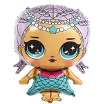 Fóliový balónek LOL Girl (49 cm * 80 cm)