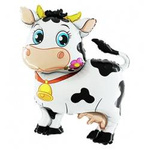 Fóliový balónek Happy Cow, Grabo