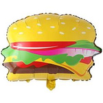 Fóliový balónek Burger (43 cm*53 cm)