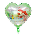 Princezna, Mořská panna Ariel 18" (45cm) fóliový balónek.)