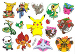 Tatuaże dla Dzieci Pokemon, Pikachu (1 szt)