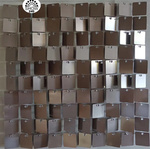 Flitrové panely tmavě stříbrné matné (30 cm * 30 cm)