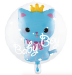 Fóliový balónek Baby Boy Cat (60cm*69cm)