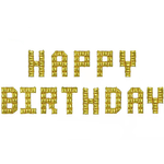Sada balónků HAPPY BIRTHDAY (40 cm).)