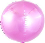 4D Růžový 18" (45cm) fóliový balónek.)