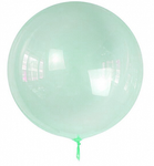 Zelený balónek Bubbles (18 palců)