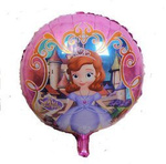 Fóliový balónek Sofia 18" (45 cm).)