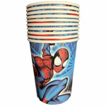 Papírové kelímky Spider-Man - 10 ks.