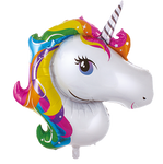 Fóliový balónek s duhovým jednorožcem (93 cm * 114 cm)