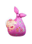 Fóliový balónek Baby Girl (53 cm * 85 cm)