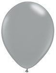 Balónky 18" (46 cm), šedé (10 ks)./ balení.)