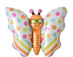 Fóliový balónek Butterfly (48 cm * 63 cm)