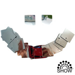 Stříbrné flitry 100 ks pro flitrové panely (30 cm * 30 cm)