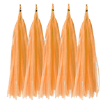 Ocas pro balónky Peach, Střapec (5ks)