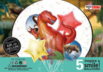 Sada balónků s dinosaury (5 ks).)