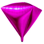 Malinový diamantový balónek (24 palců)