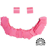 Růžové flitry 100 ks pro flitrové panely (30 cm * 30 cm)