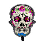 Fóliový balónek Czaska, Halloween, (65cm*50cm)