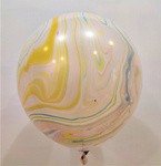 Obří balón 19" Marbled MIX (1 ks).)
