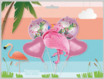 Sada balónků Flamingo (5 ks).)
