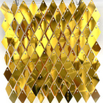 Zlaté flitrové panely (30 cm * 30 cm)