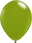 Balónky 18" (46 cm), olivové (10 ks)./ balení.)