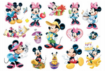Minnie Mickey Mouse tetování pro děti (1 ks)
