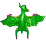 3D stojící fóliový balónek Pterodactyl (60 cm)