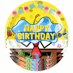Papírové talíře "SpongeBob - Happy Birthday" - 10 kusů