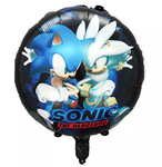 Fóliový balónek Sonic 18" (45 cm).)