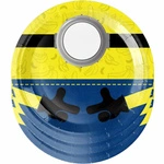 Paper plates Minion party decoration 10 pcs.